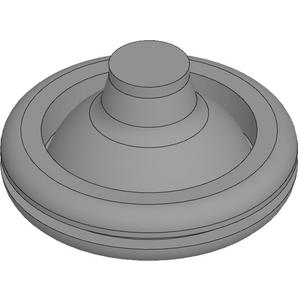 Gummitülle für die Kabeleinführung Ø 37 mm IP54