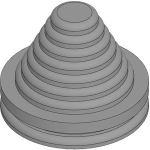 Gummitülle für die Kabeleinführung Ø 50 mm IP54
