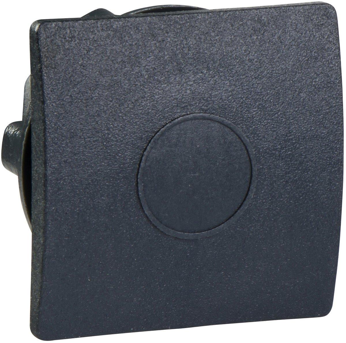 Blindstopfen Frontelement Harmony XB5 Kunststoff 22mm sw unbeschriftet eckig