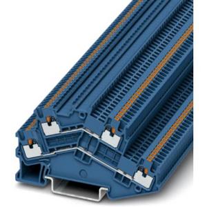 Doppelstockklemme blau Querschnitt 0,14 mm² - 1,5 mm²
