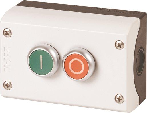 Drucktaster 2S2Ö Aufbau IP67 M22-I2-M1