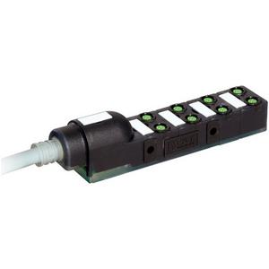Exact8 8x M8 3-pol fester Anschl.Ltg. 3,0m PUR/PVC 8x 0,34 + 2x0,75
