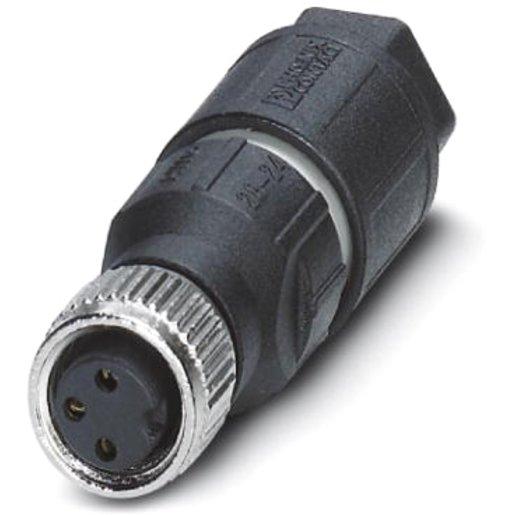 Sensor-/Aktor-Buchse gerade 3-polig Schneidklemme M8 A-kodiert