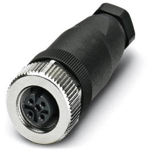 Sensor-/Aktor-Buchse gerade 4-polig Schraubanschluss M12 A-kodiert