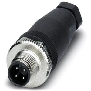 Sensor-/Aktor-Stecker gerade 4-polig M12-Schraubanschluss A-kodiert