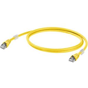 Patchkabel RJ45 IP 20 Kat. 6 gelb 5m