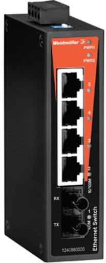 5 Port Netzwerk Switch 4xRJ45 1xST