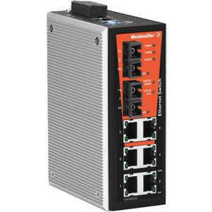 Netzwerk Switch managed Fast Ethernet Anzahl Ports: 6x RJ45 2 * ST