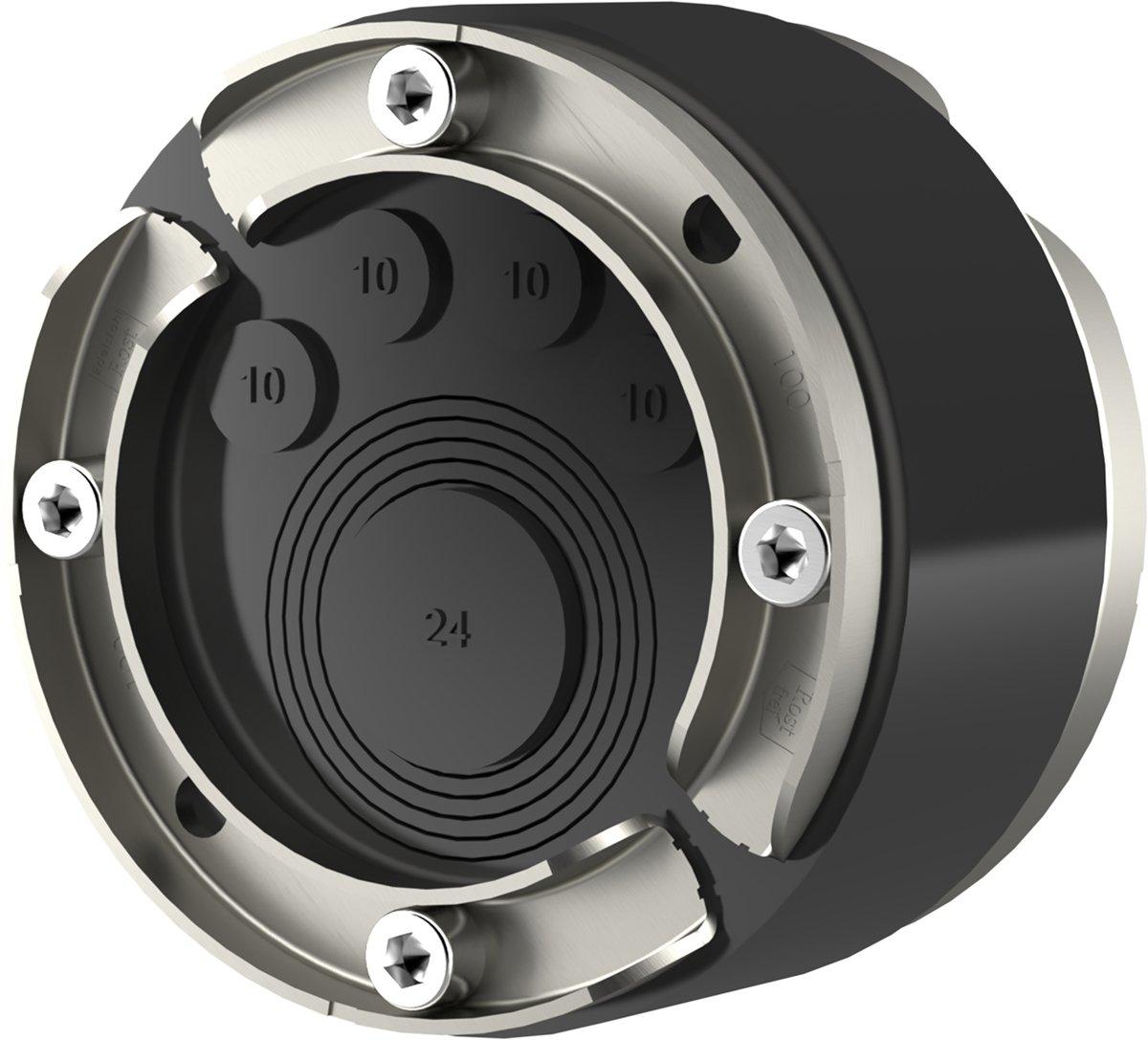 Ringraumdichtung für 5 Kabel und Rohre 7 - 44 mm