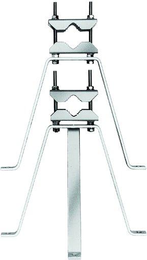 Giebelhalter 25 cm für 60 mm Rohr