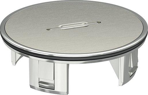 Tubus mit Deckelplatte ø 110 mm Zn N