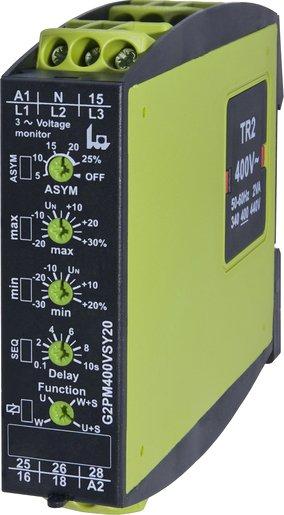 Spannungsüberwachung in 3-Phasen-Netzen G2PM400VSY20