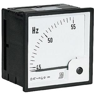 Frequenzmesser mit Skala  45-55HZ 230V 72x72mm 90°