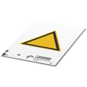 Warnschild-Karte US-PML-W100 (50X50) gelb