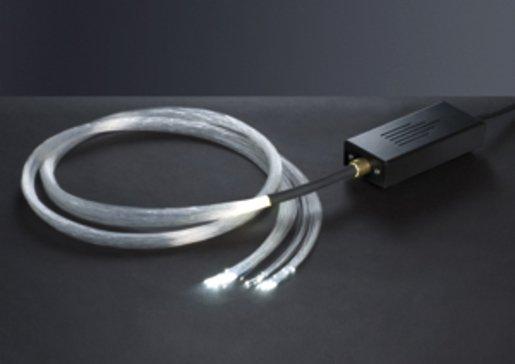 LED Lichtfaserset 75 Fas./1x1W 3500K