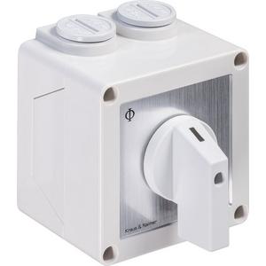 Ausschalter im AP-Gehäuse 3-polig 60° Schaltwinkel IP42