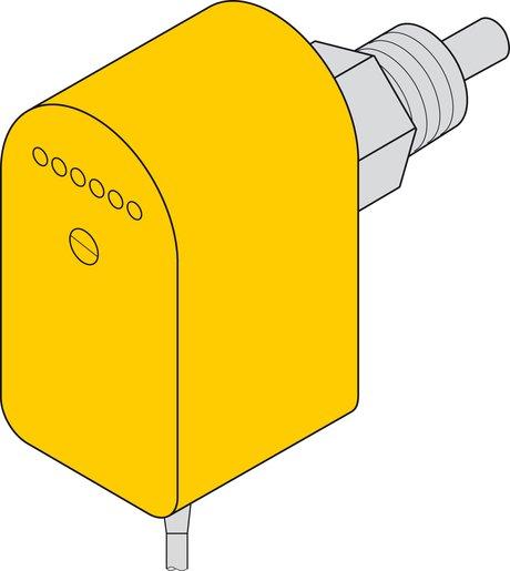 Strömungssensorr mit integrierter Auswerteelektronik 24 V DC