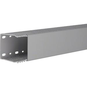 Verdrahtungskanal mit Bodenstück 75 x 75 mm grau