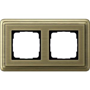 2-fach Abdeckrahmen für ClassiX Bronze