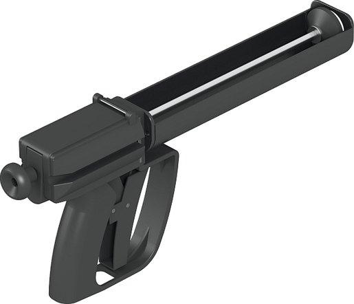 Kartuschenpistole 1 Komponenten schwarz
