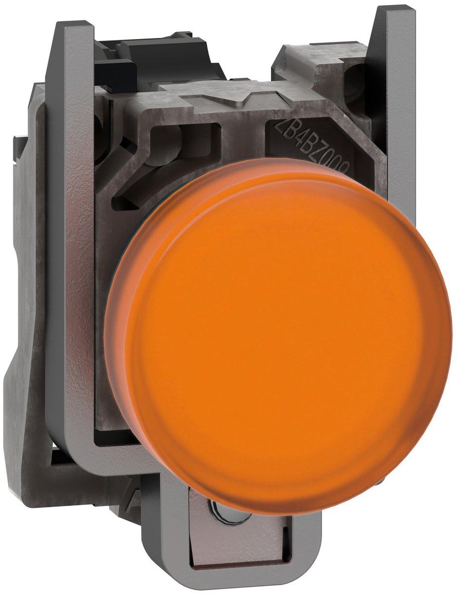 Leuchtmelder Harmony XB4 Metall 22mm orange universelle LED glatte Kalotte 24V