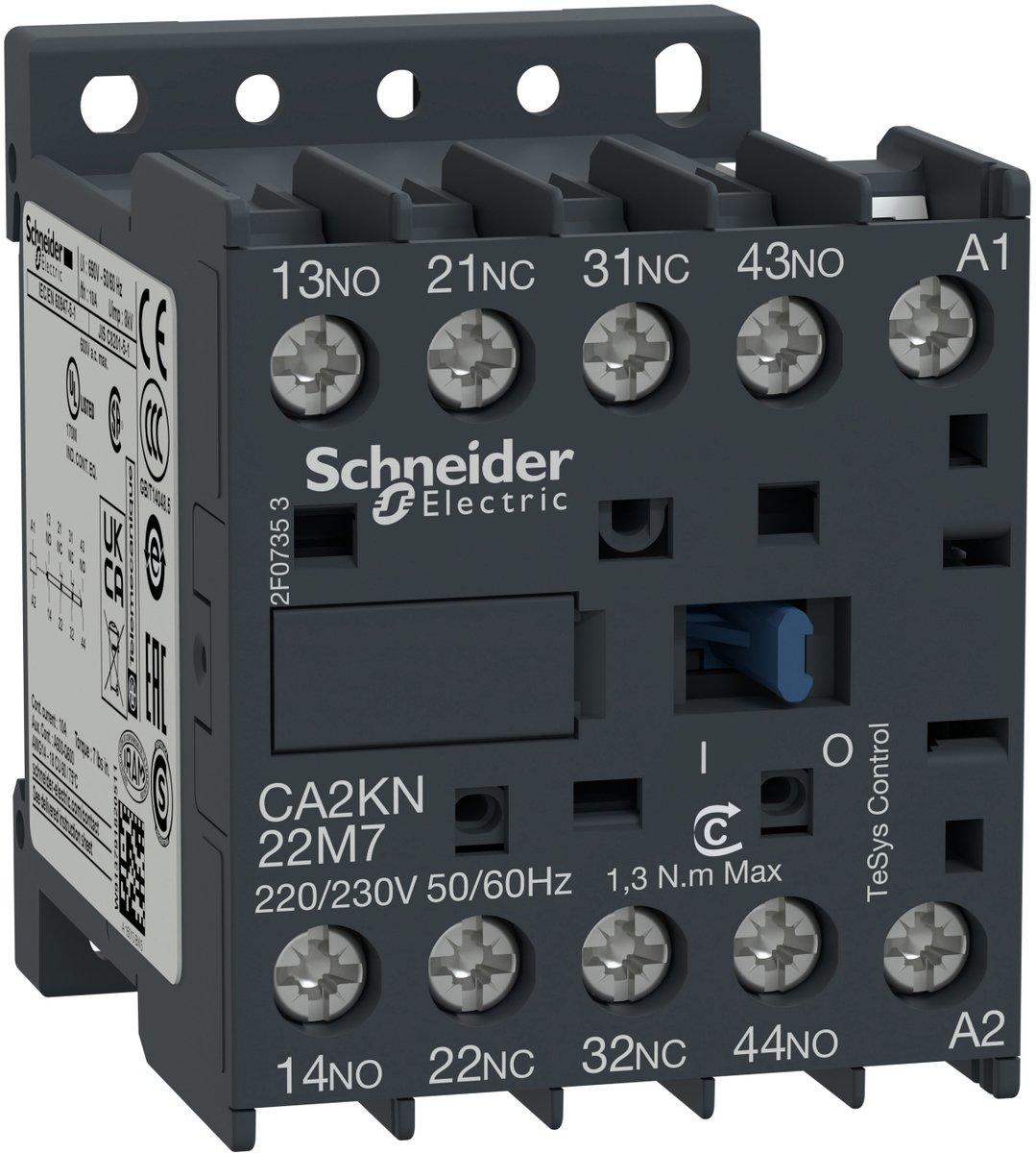 Schütz TeSys CA2-K 2S+2Ö unverzögert 10A 220...230 V AC