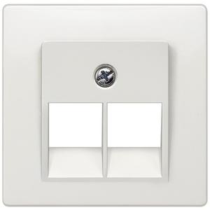 Abdeckplatte für UAE - Anschlussdose I-System 2 x 8 -polig 55 x 55 mm