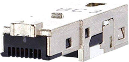 Stecker E-DAT Industry RJ45 field plug insert Kat.6 Class EA