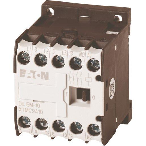Leistungsschütz AC-3/400V 4 kW 3-polig DC DIL EM-10-G