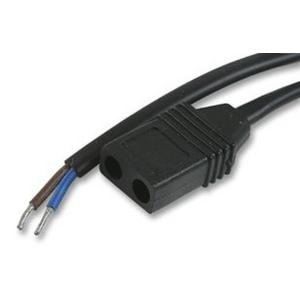 Anschlusskabel mit Flachstecker 3,0 x 0,5 mm Länge = 610 mm PVC