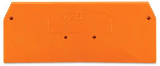 Abschluss- und Zwischenplatte 2,5 mm dick orange