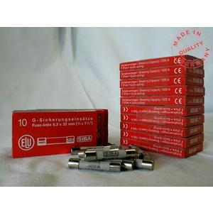 G-Sicherung flink 6,3x32mm 500V 10A