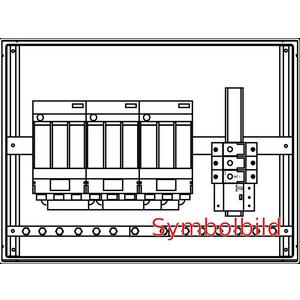 Niederspannungsverteilungen HSK 3x160T ÜA(3+1)C 601