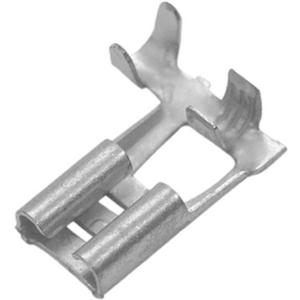 Flachsteckhülsen mit seitlichem Leiteranschluss 1,0-2,5 / 6,3x0,8 mm
