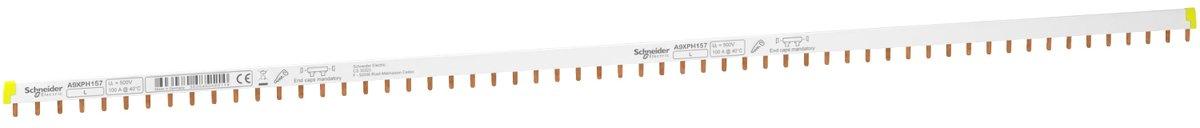 Steg Phasenschiene 1p anthrazit 57 TE 100A