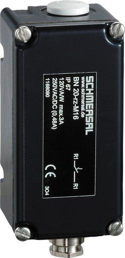 Magnetschalter berühungslos Aluminium 2/1 Reedkontakte Schraubanschluß