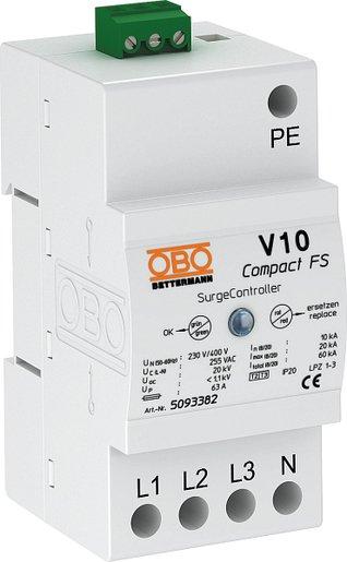 V10 Compact mit Fernsignalisierung 255V