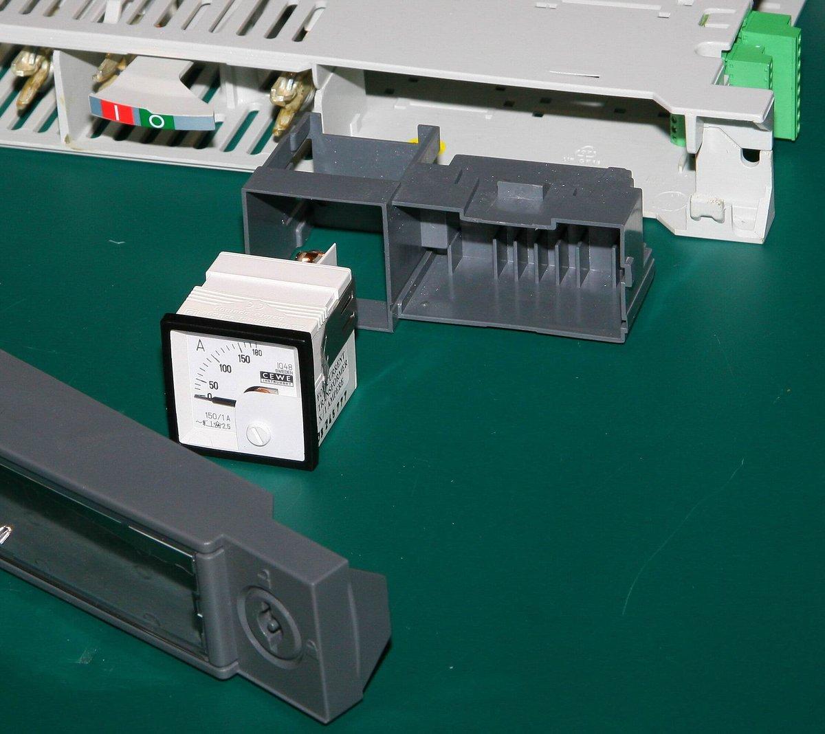 XR Bimetall Amperemeter 0-600-720/5A