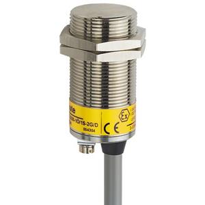 Ex Sicherheitssensor zylindrische Bauform M30 sn = 8 mm 1Ö/1S 5m Kabel