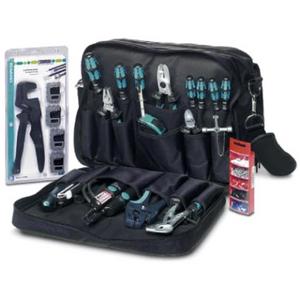 Werkzeug-Tasche mit Dokumenten- und Laptopfach bestückt
