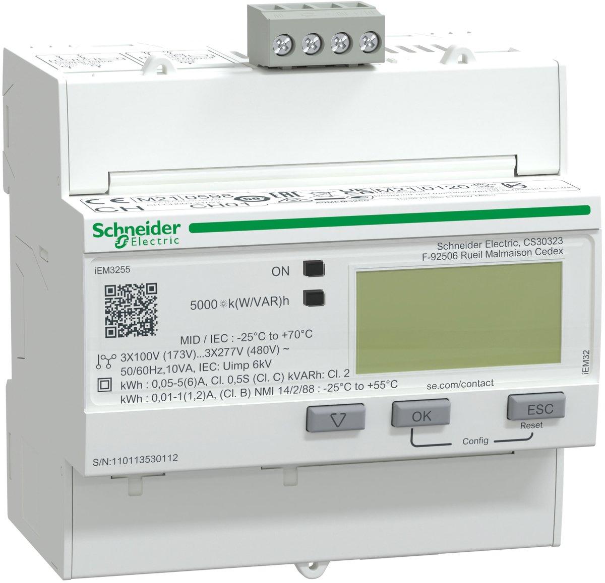 Energiezähler PowerLogic 3-phasig 5A iEM3255