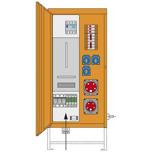 Baustromverteiler M-AVEV 35 A A / OÖ / Salzburg / Wien / VKW