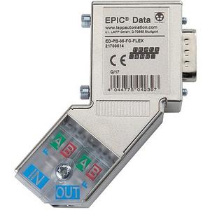 Epic Data Profibus Steckverb.mit 35° Kabelabgang ED-PB-35-FC-FLEX