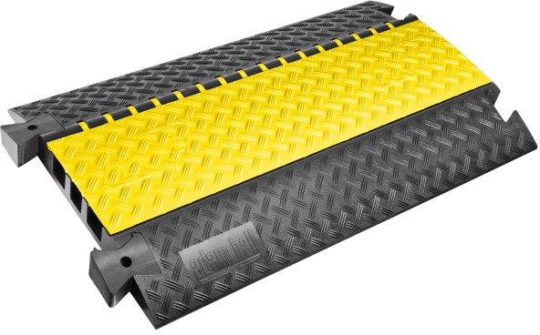 Kabelbrücke Defender III 3 Kanal schwarz / gelb 1000 x 600 x 73 mm
