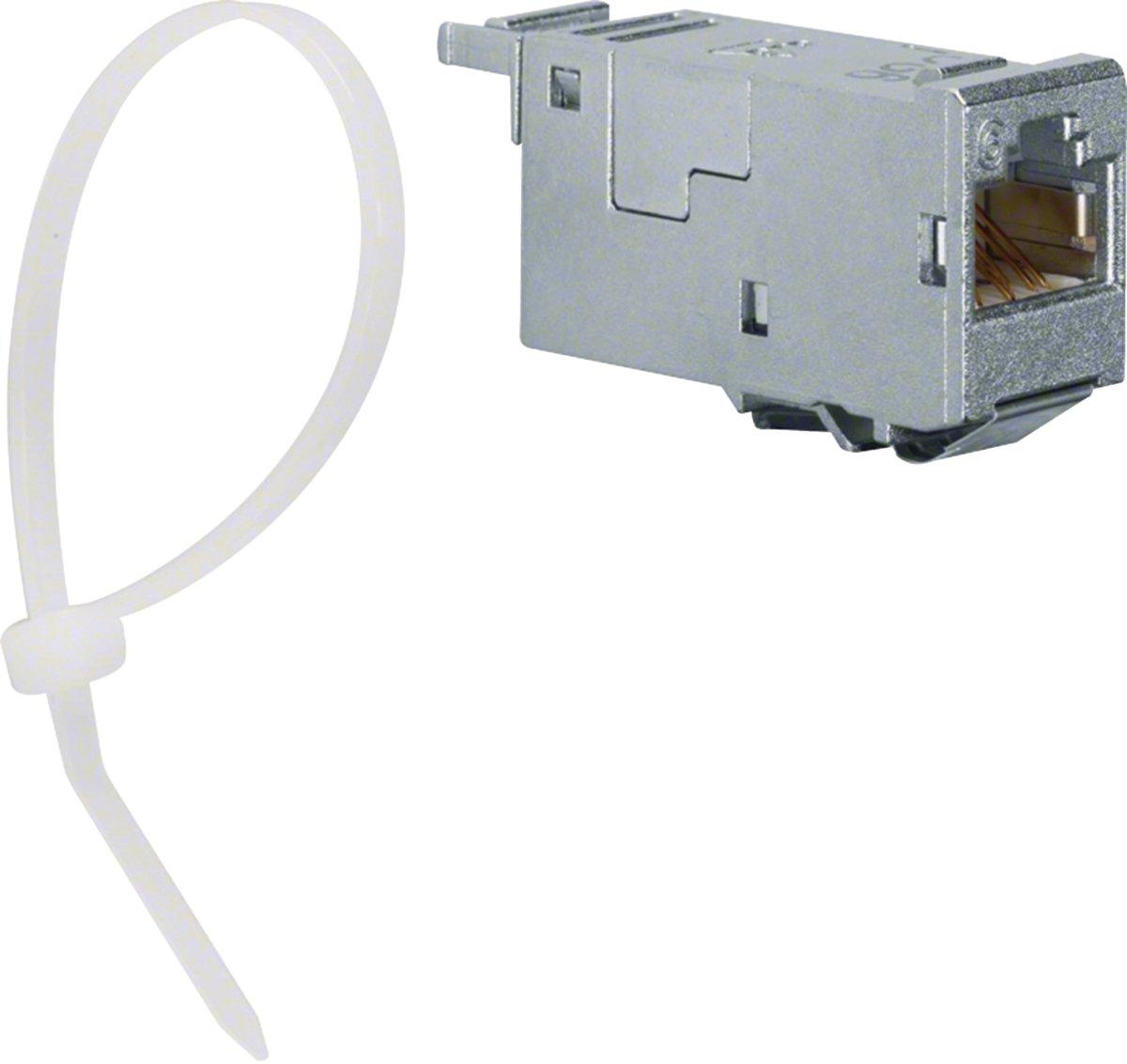 RJ45 Modul C6 ISO A 10GBit Ethernet (IEEE 802.3an) 180°