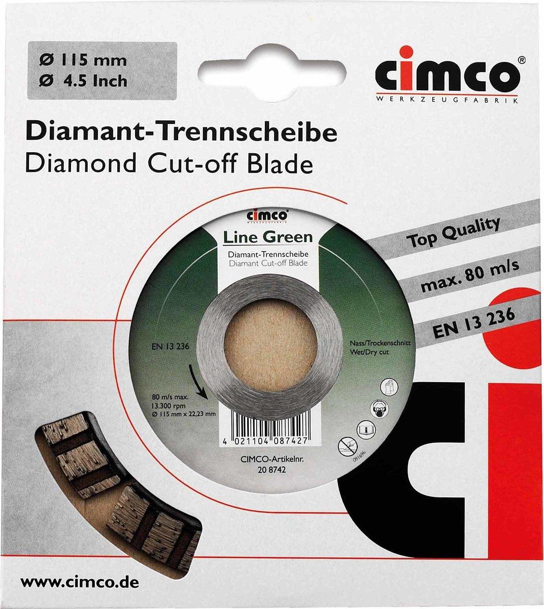 Diamant-Trennscheiben für Trocken- und Nassschliff Ø 125 mm