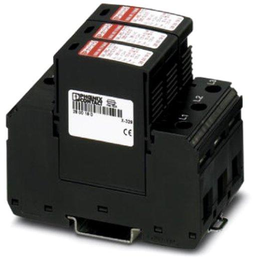 Blitzstrom- / Überspannungsableiter Typ 1/2 VAL-MS-T1/T2 335/12.5/3+0