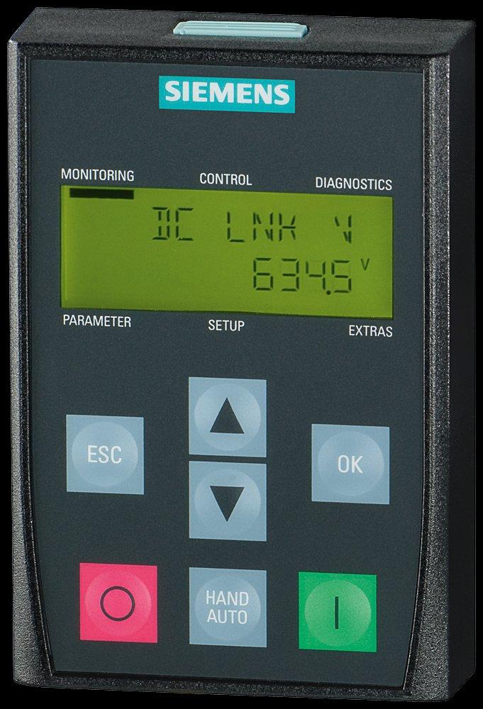 SINAMICS G120P FU Basic Oparator Panel mit 2-zeiligem Display