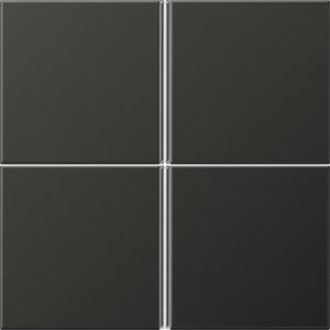 4-fach Tastensatz komplett Serie LS anthrazit