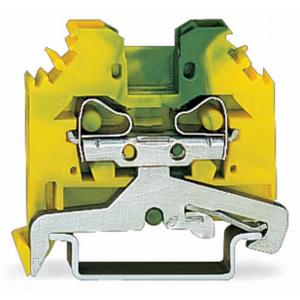 2-Leiter-Schutzleiterklemme 0,08 - 4 mm² grün-gelb